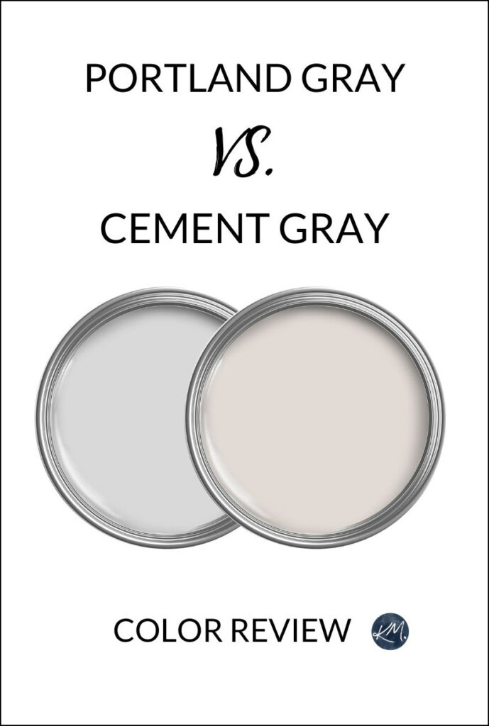PAINT COLOR REVIEW GRAY PURPLE PAINT COLORS, BENJAMIN MOORE PORTLAND GRAY AND CEMENT GRAY (1)