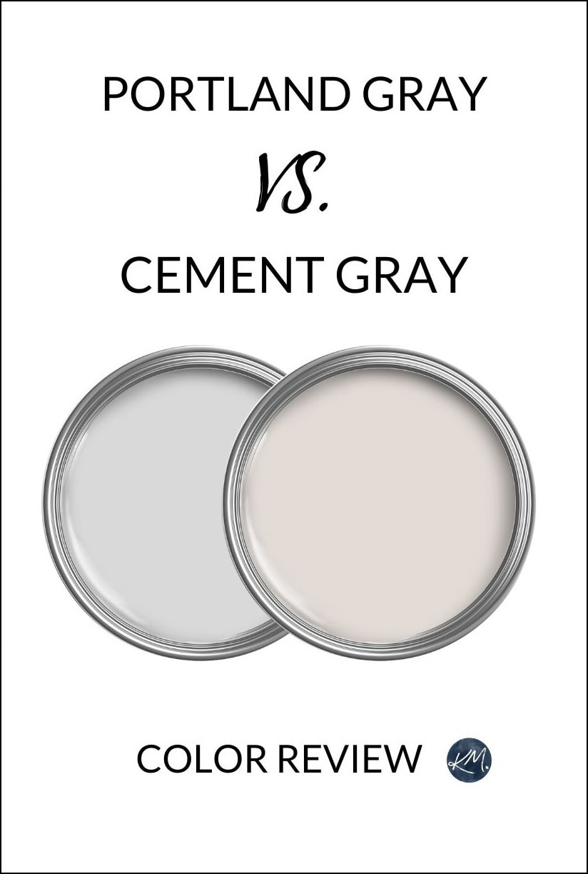 PAINT COLOR REVIEW GRAY PURPLE PAINT COLORS, BENJAMIN MOORE PORTLAND GRAY AND CEMENT GRAY (1)