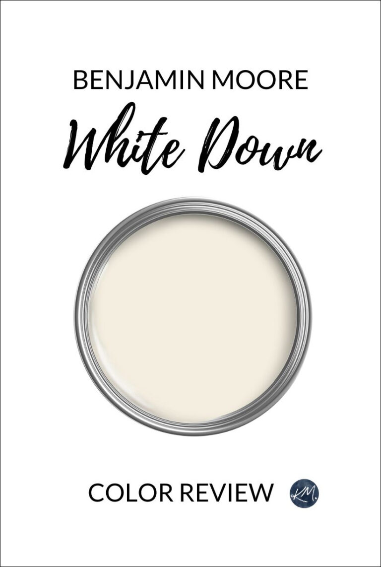 PAINT COLOR REVIEW OF BENJAMIN MOORE WHITE DOWN CREAM OFF WHITE PAINT COLOR WITH KYLIE M, COLOR EXPERT