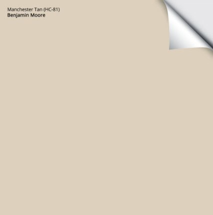 benjamin moore manchester tan samplize peel and stick with Kylie M