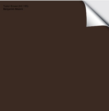 samplize peel and stick benjamin moore tudor brown