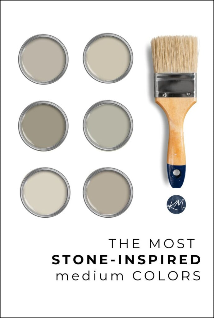 the best medium depth warm stone neutrals, beige, taupe, greige, mushroom,