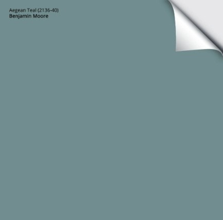 aegean teal benjamin moore peel and stick samplize