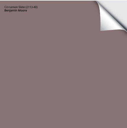 benjamin moore cinnamon slate, samplize peel and stick