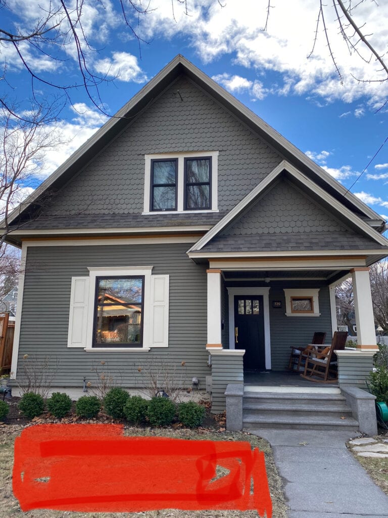 EXTERIOR BEFORE ALOOF GRAY