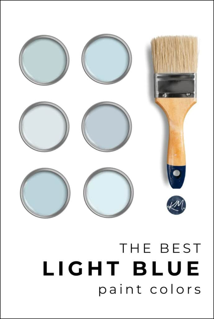 THE BEST LIGHT BLUE PAINT COLOR, SHERWIN WILLIAMS AND BENJAMIN MOORE