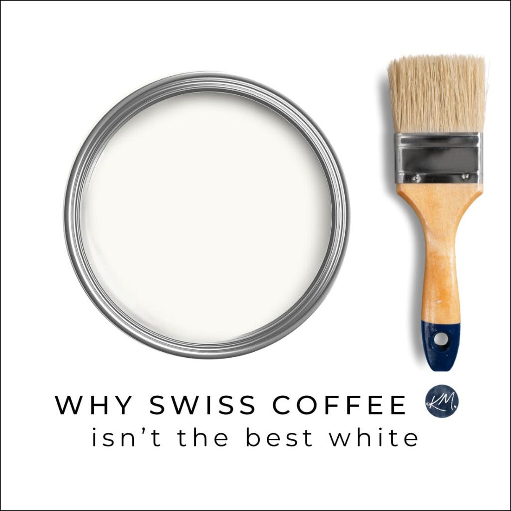 benjamin moore swiss coffee, popular white paint color with shea mcgee (studio mcgee) and Nate Berkus, why this color expert doesn't like it