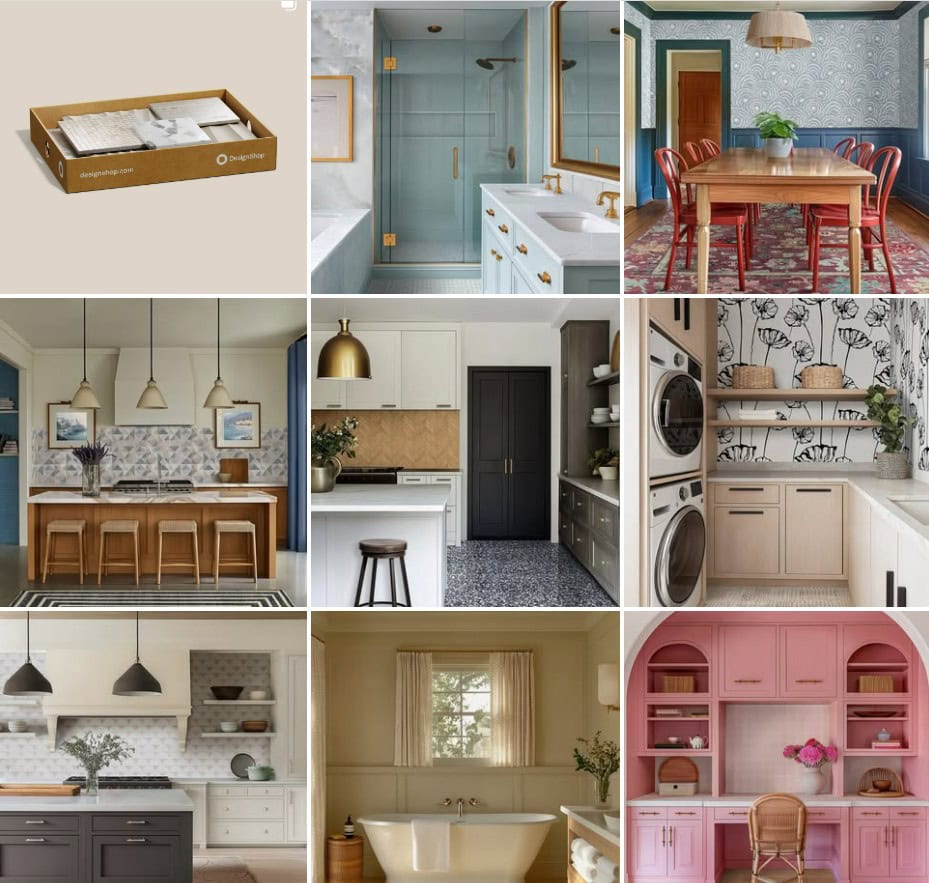 designshops palette ideas