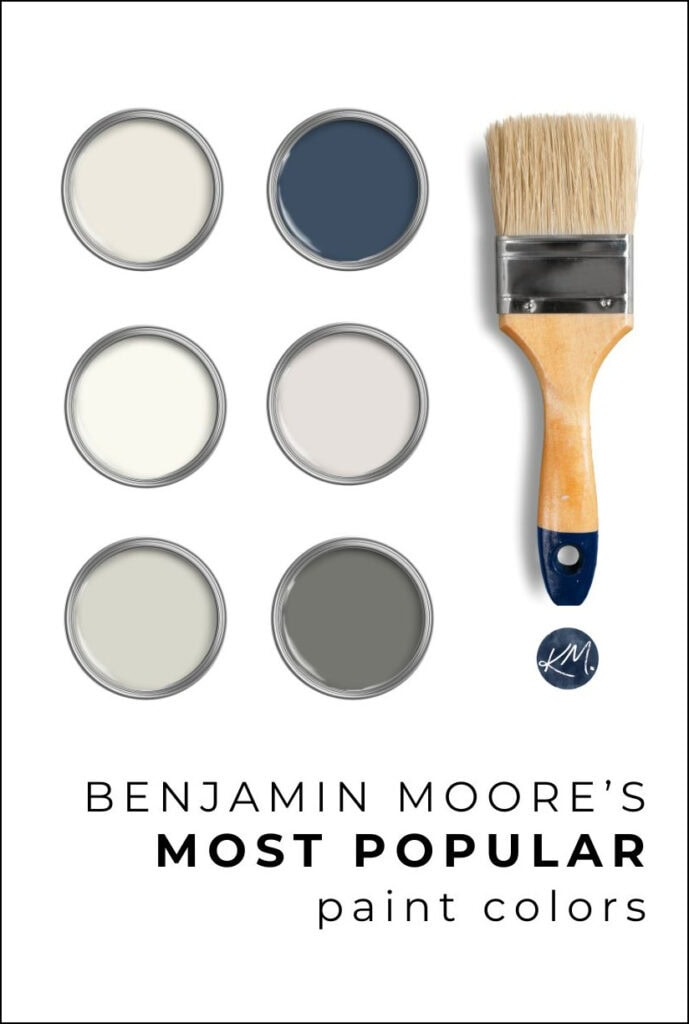 BENJAMIN MOORE'S MOST POPULAR TOP PAINT COLORS, BEST GRAY, TAUPE, BEIGE, WHITE, CREAM, BLUE, GREEN