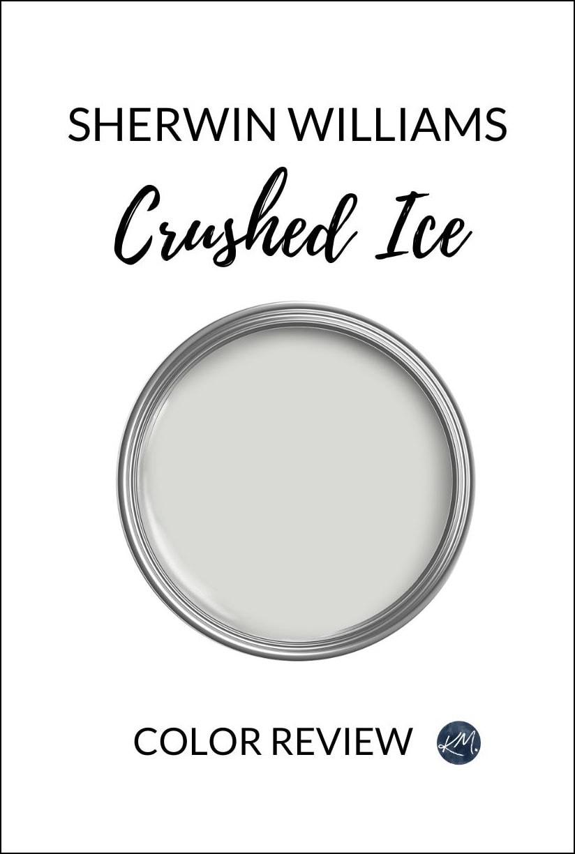 sherwin williams crushed ice paint color review