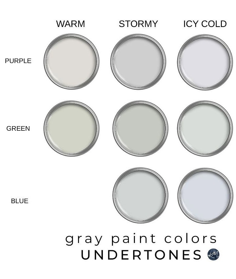 The best gray paint colors for your whole entire home, Benjamin Moore and Sherwin Williams Gray, Kylie M