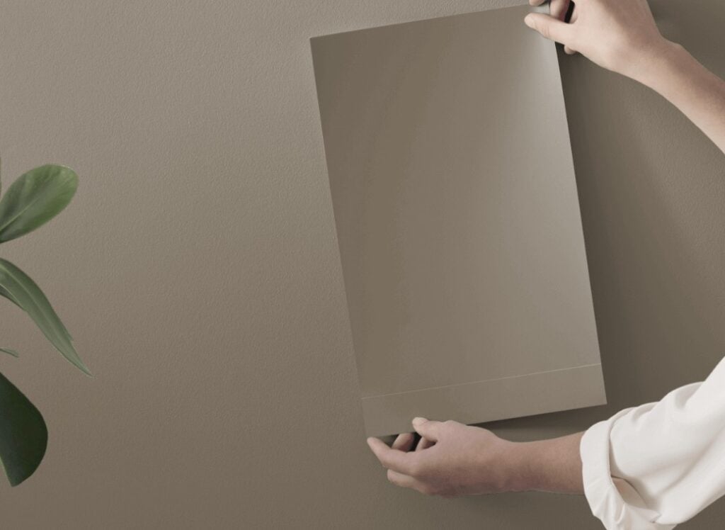 benjamin moore fairview taupe samplize peel and stick