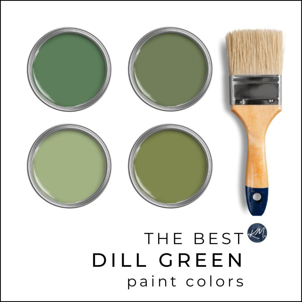 the best dill green paint colors for rooms, walls, cabinets, accents, benjamin moore and sherwin williams