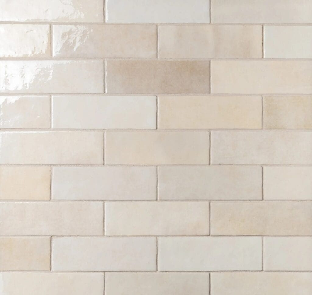 Bedrosians tile and stone close Creme for backsplash, zellige look