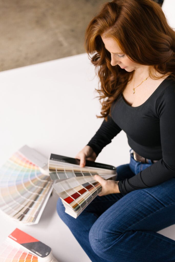 Kylie M Interiors, paint color expert with Farrow and BAll, Benjamin Moore, Sherwin Williams and Behr, North america's consultant