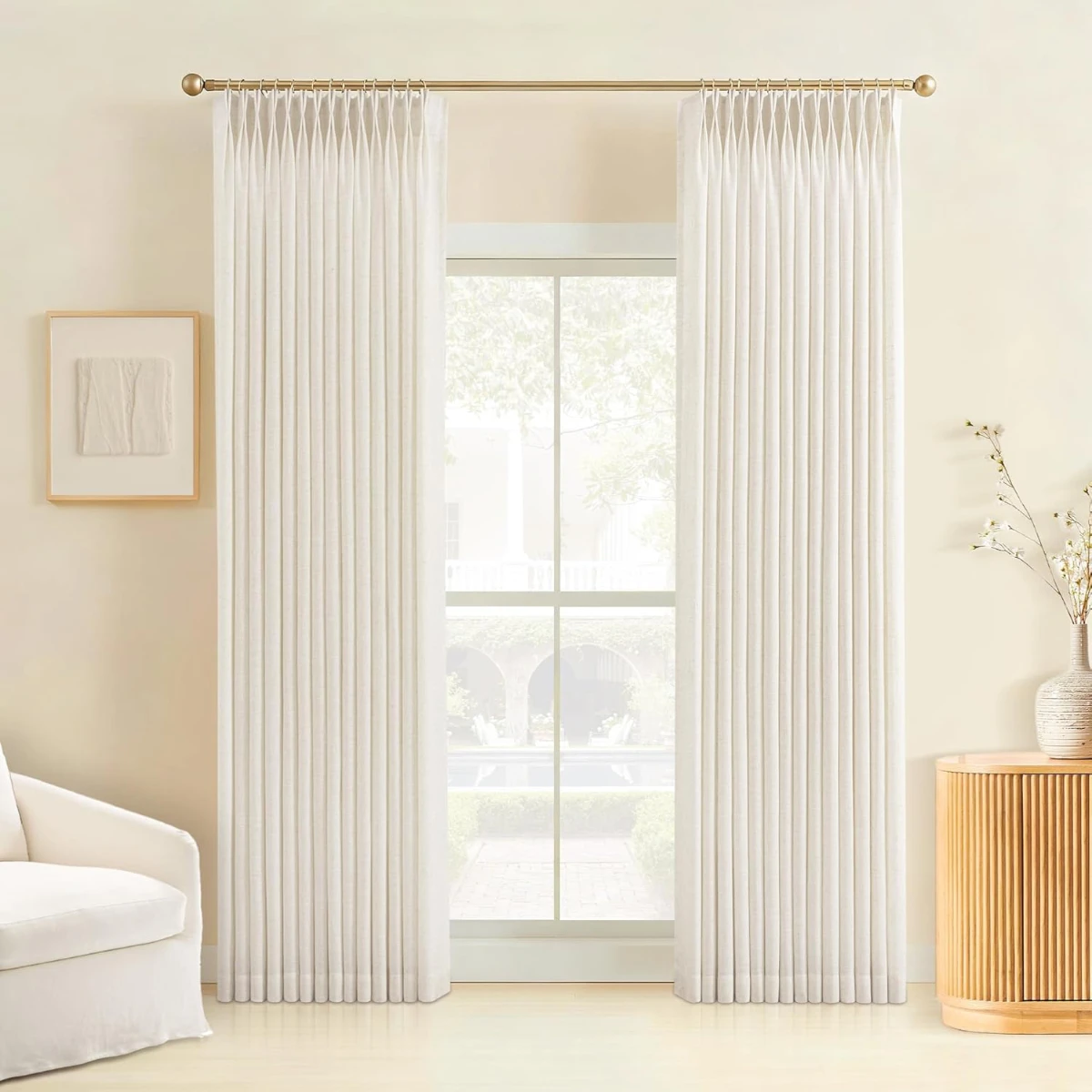 Semi Sheer Light Filtering Drapes