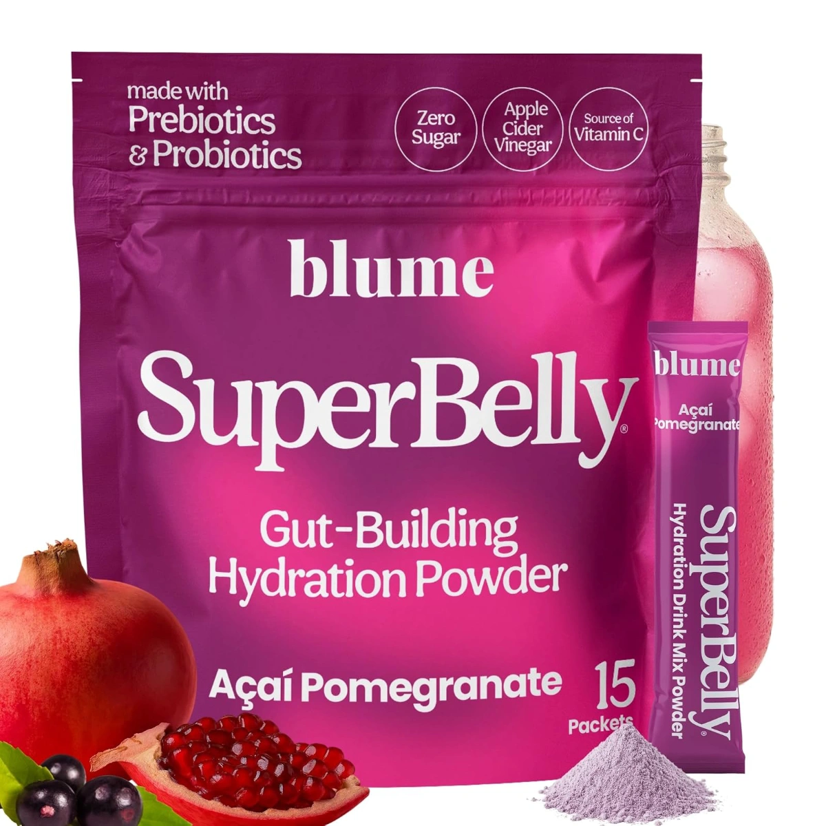 SuperBelly Gut-Building Hydration Powder